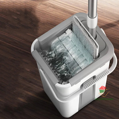 Magic Floor Mop squeeze mop with bucket flat bucket rotating mop for wash floor house home cleaning cleaner easy 2020new