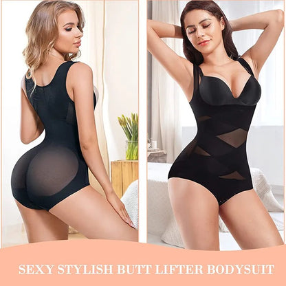 Body Shaper Tummy Control Butt Lifter Women Shapewear Bodysuit Slimming Belly Waist Trainer Underwear Fajas Colombianas Top