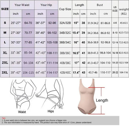 Bodysuit for Women Tummy Control Shapewear Seamless  Sculpting Butt Lifter Body Shaper Slimming Reducing Underwear Comfortable