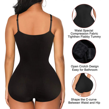 Bodysuit for Women Tummy Control Shapewear Seamless  Sculpting Butt Lifter Body Shaper Slimming Reducing Underwear Comfortable