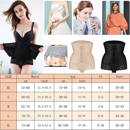 GUUDIA Women Body Shaper Tummy Control Panties High Waist Trimmer Postpartum Girdle Slimming Underwear Slimmer Shapewear Cincher